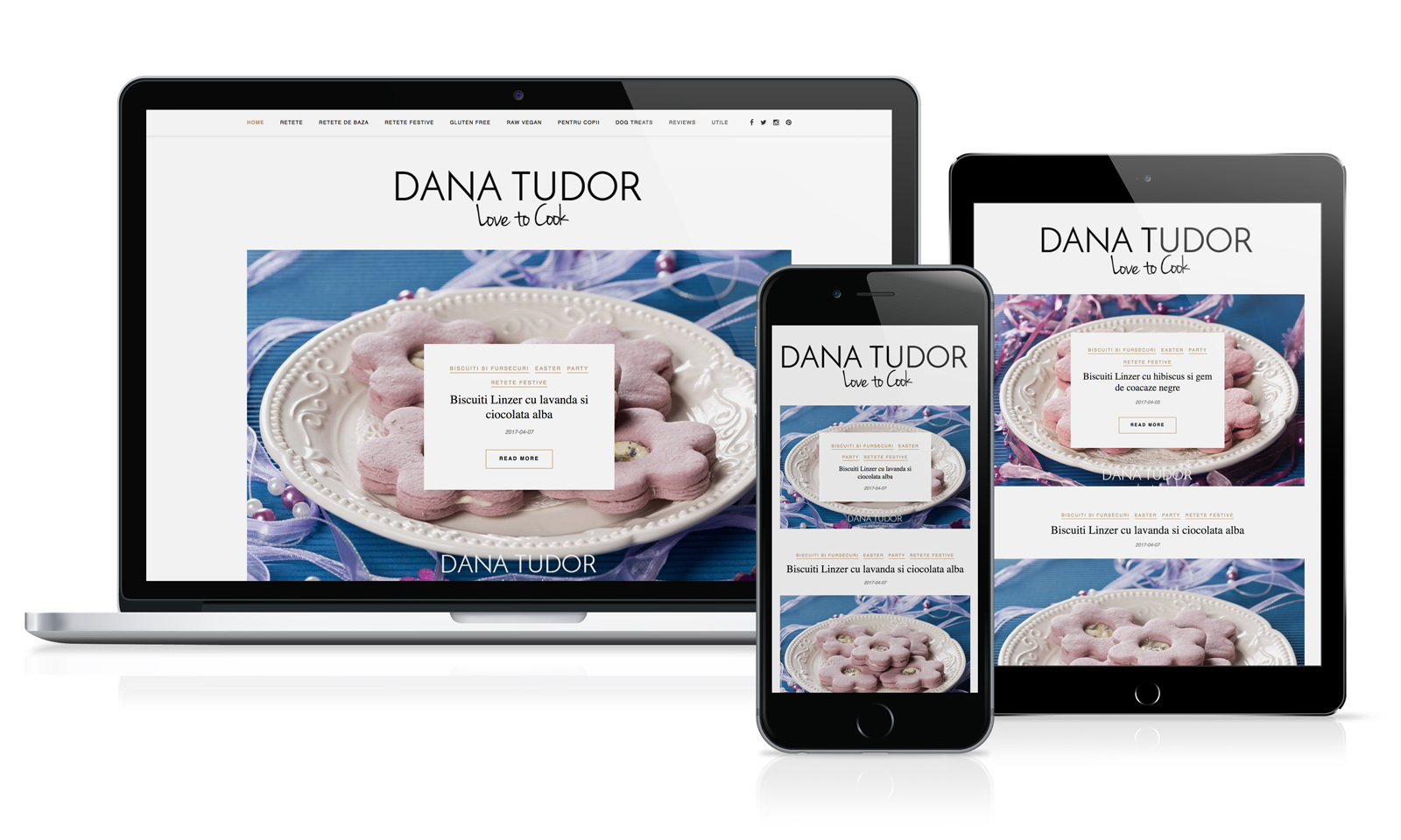 Dana Tudor Love to Cook - web site